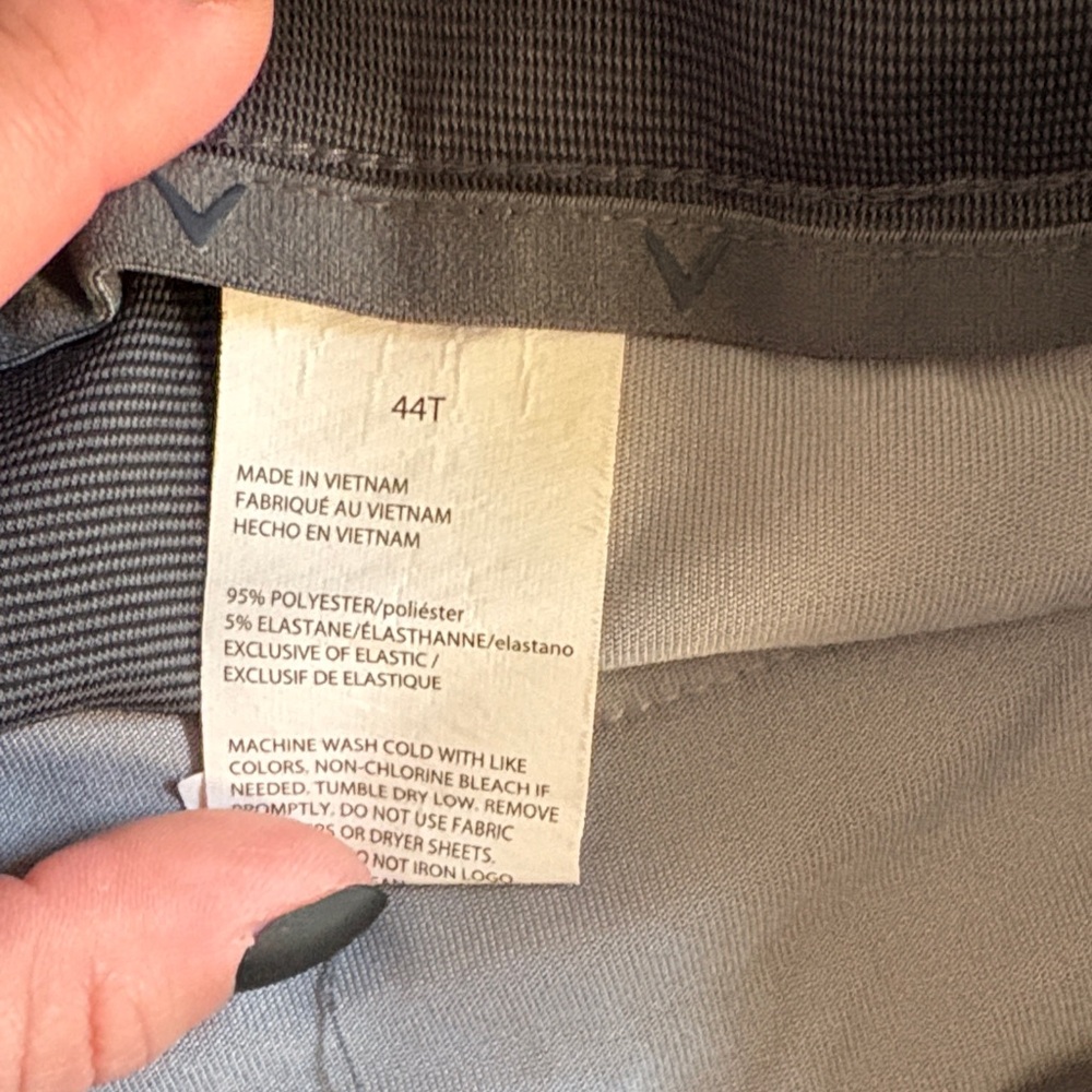 Men's Black Calloway golf Shorts - Picture 2 of 6